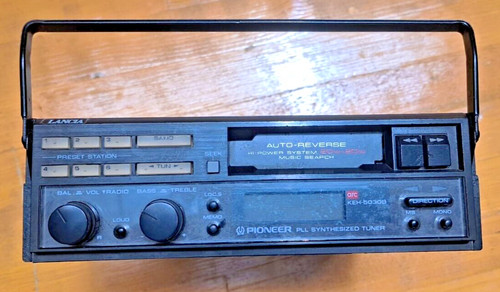 Autoradio vintage cassette - a,